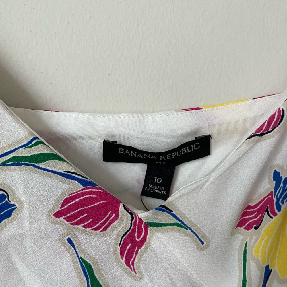 NWT Floral Banana Republic Dress - Picture 4 of 6
